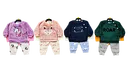 3Pcs Carol Fleece Set